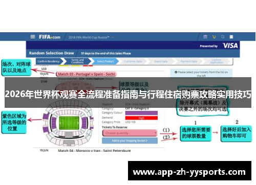 2026年世界杯观赛全流程准备指南与行程住宿购票攻略实用技巧